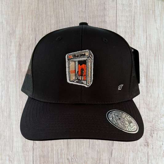 Gorra bordada de Teléfono público