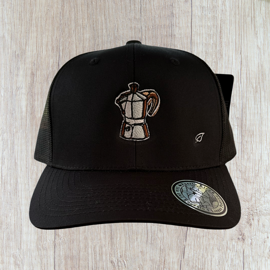 Gorra bordada de Greca