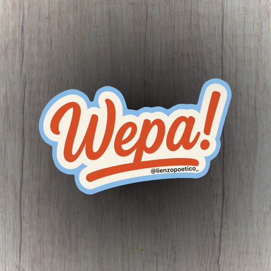 Sticker de Wepa