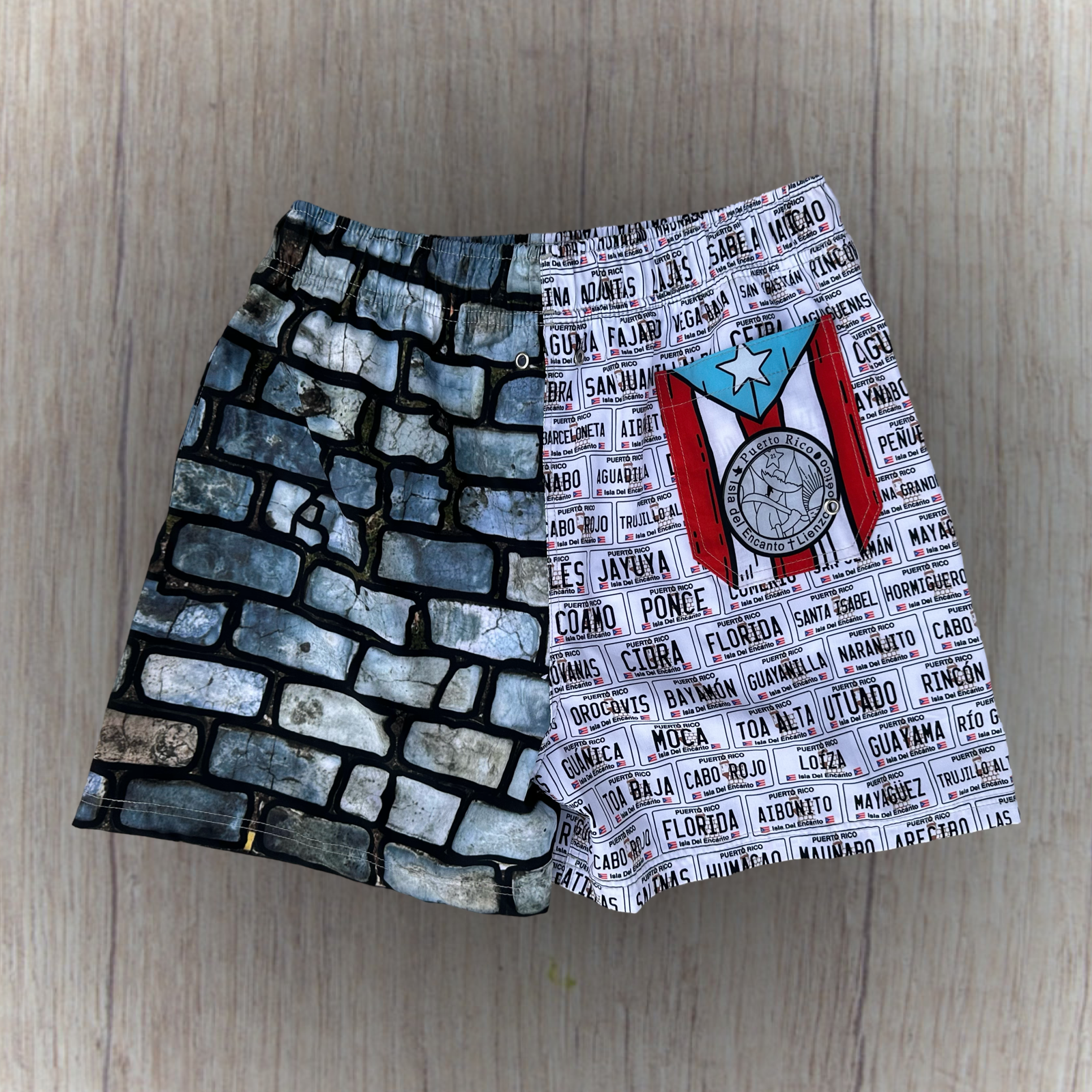 Bermudas Arecibo Puerto Rico Traje De Baño De 100x35 Puerto Rico