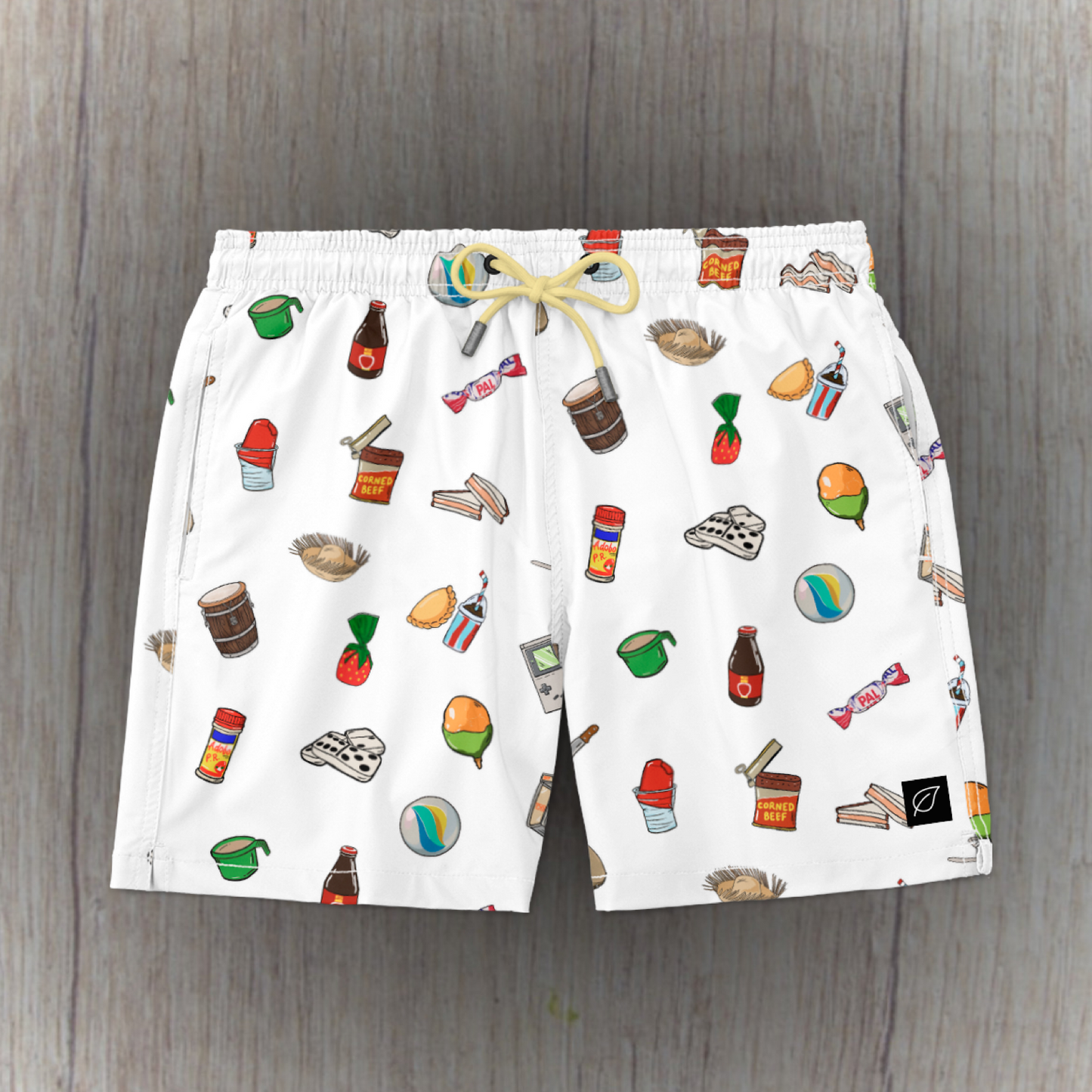 Swim shorts Nostalgia blanco