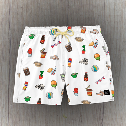 Swim shorts Nostalgia blanco