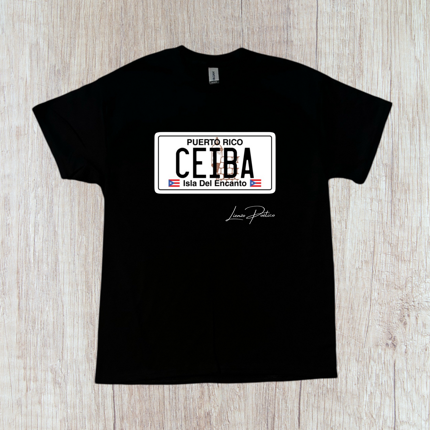 T-shirt de Tablilla de Ceiba