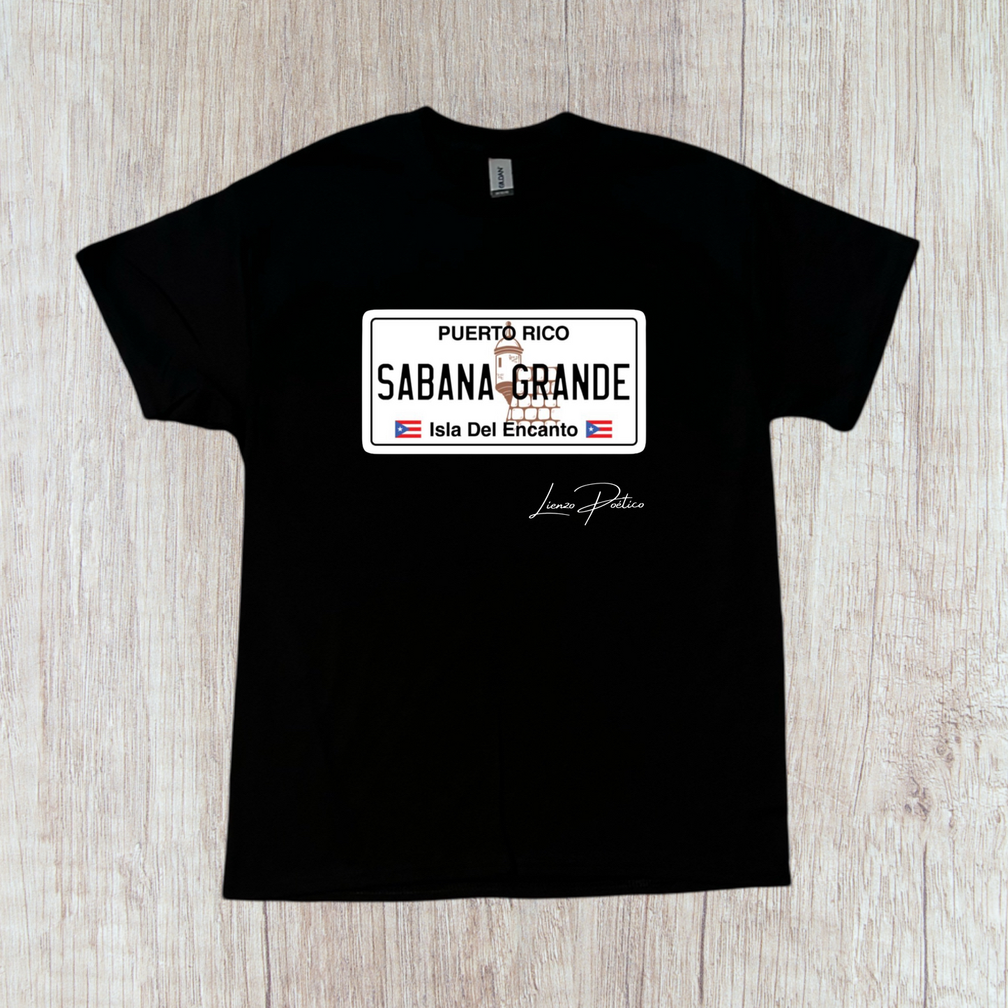 T-shirt de Tablilla de Sabana Grande
