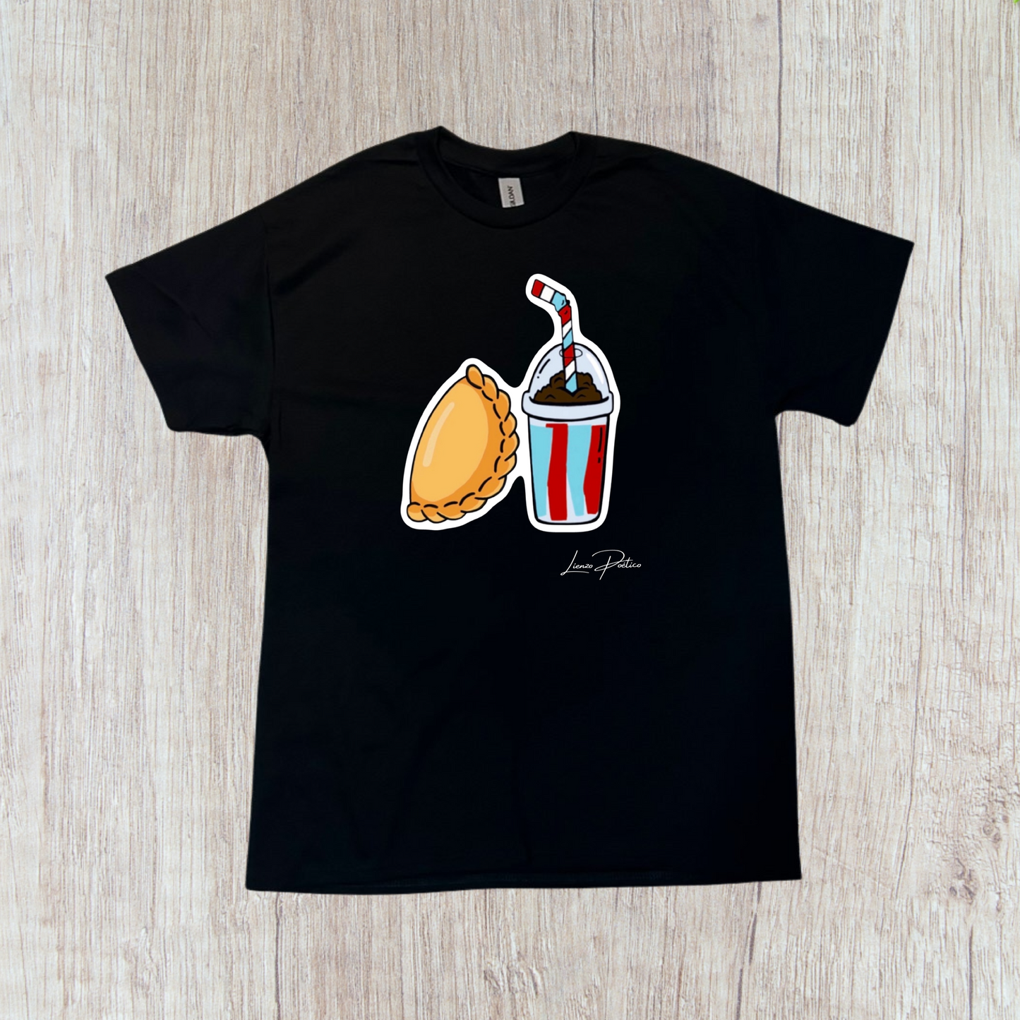 T-shirt de icee con empanadilla