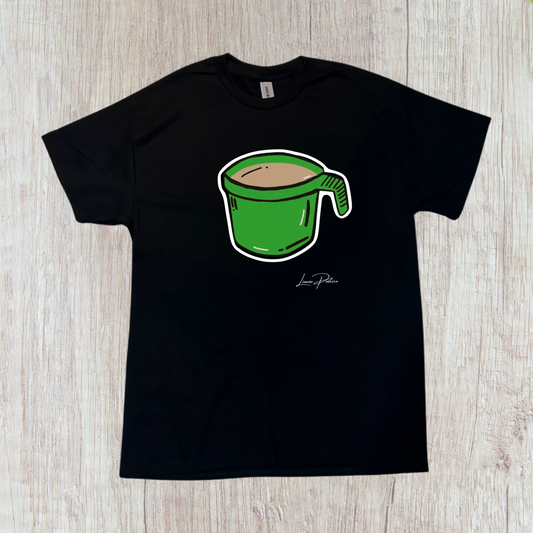 T-shirt de La taza verde de la abuela