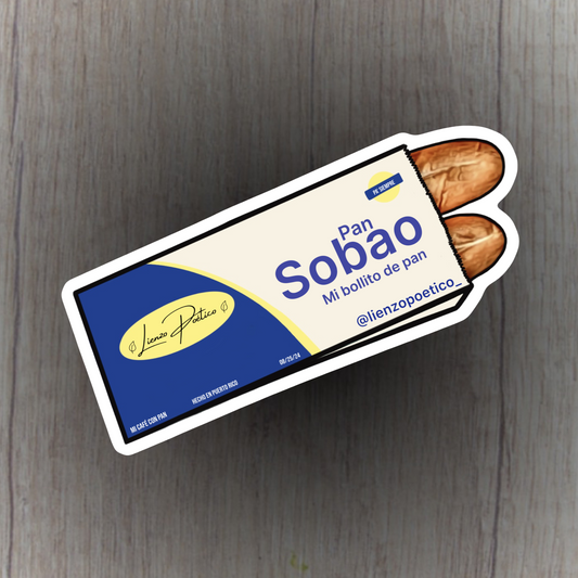 Sticker de Pan Sobao
