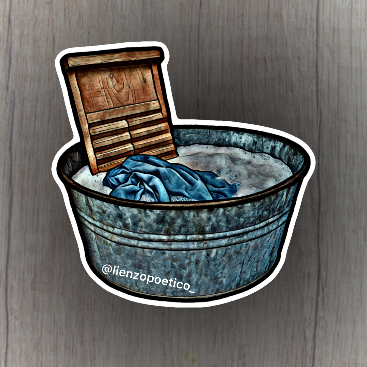 Sticker de Lava Ropa