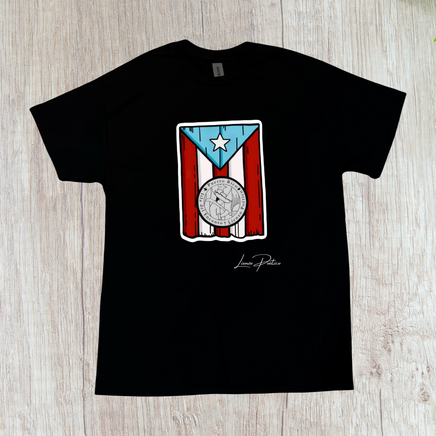 T-shirt o Crop Top Bandera/Moneda