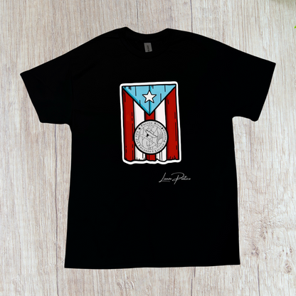 T-shirt o Crop Top Bandera/Moneda