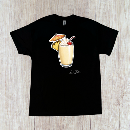 T-shirt o Crop Top de Piña colada