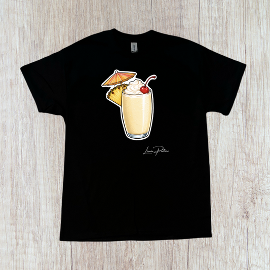 T-shirt o Crop Top de Piña colada