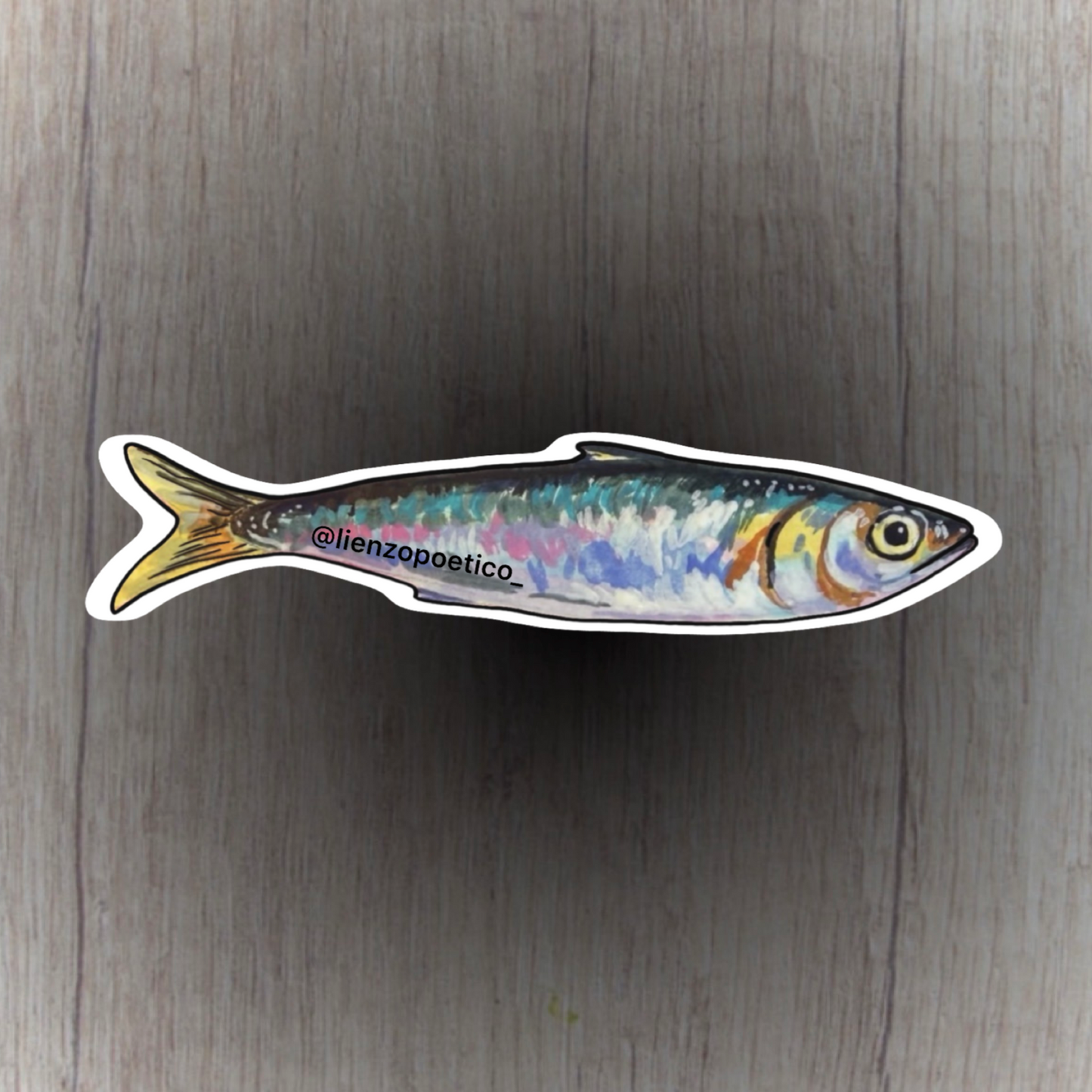 Sticker de Pez grande