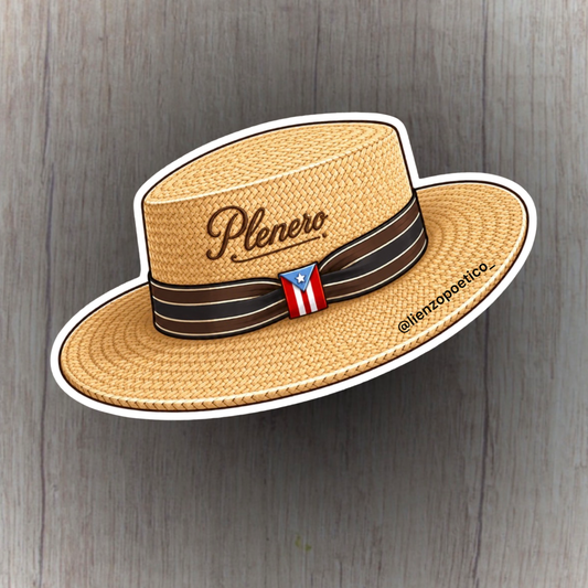 Sticker de sombrero de plena