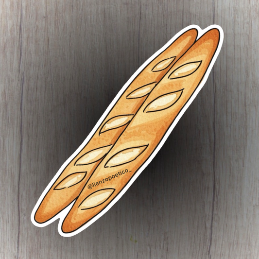 Sticker de pan largo