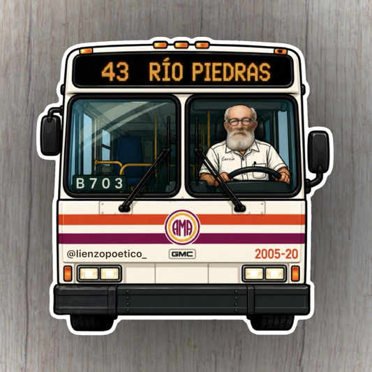Sticker de Guagua AMA