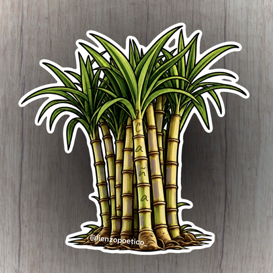 Sticker de Caña