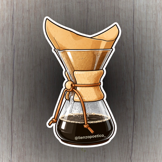 Sticker de cafetera