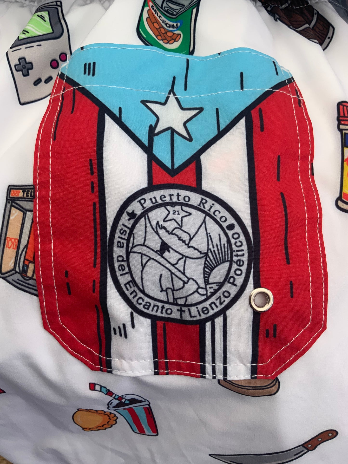 Swim shorts Nostalgia blanco