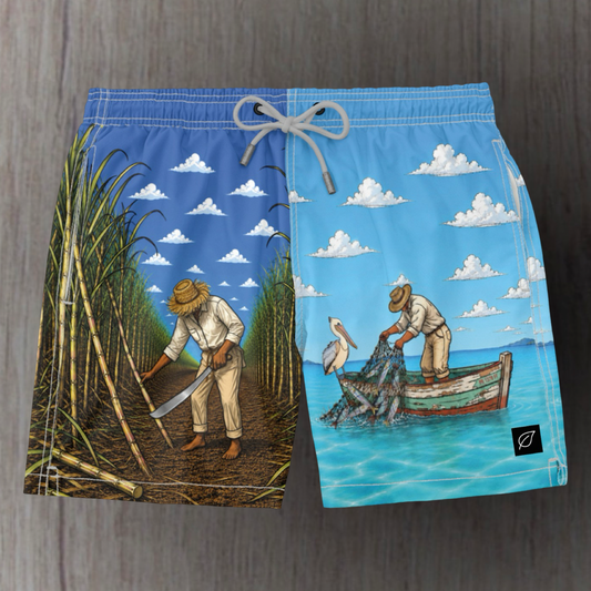 Swim shorts Caña y Pesca