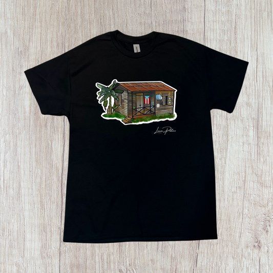 T-shirt de casita de campo