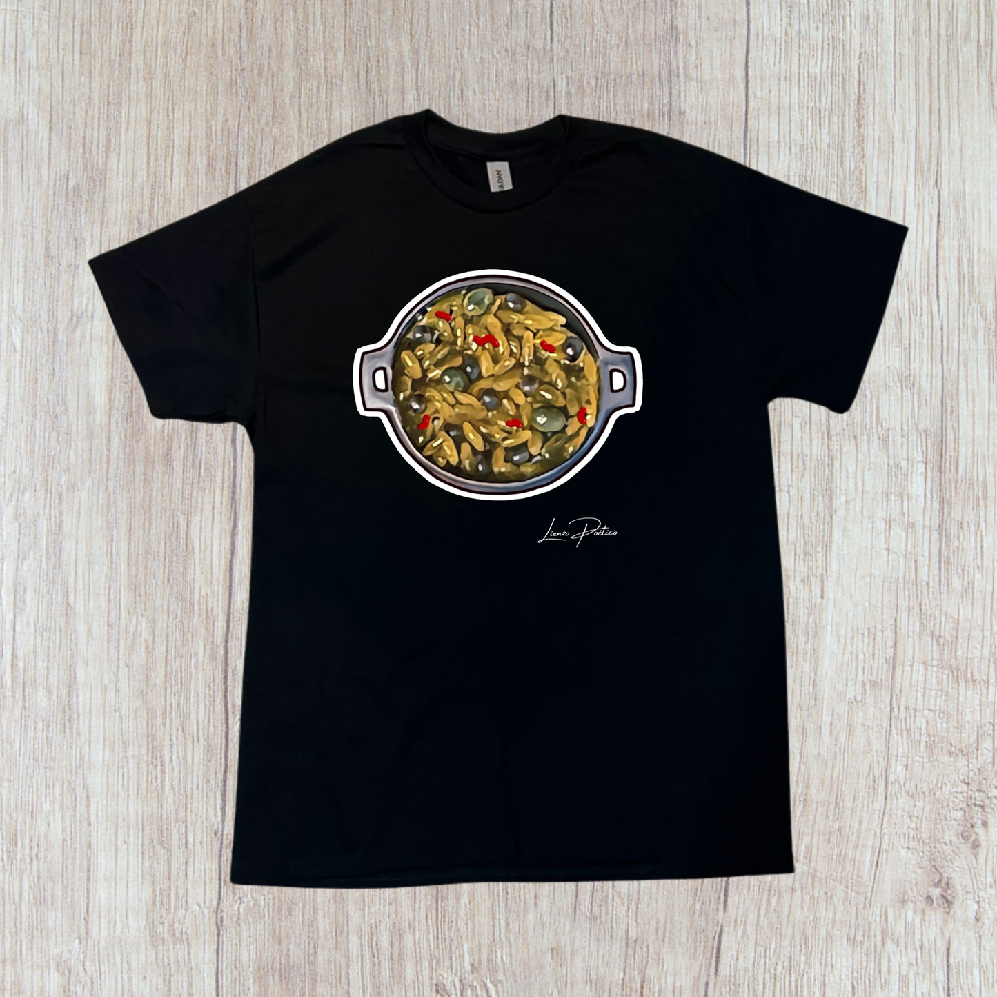 T-shirt de Arroz con gandules