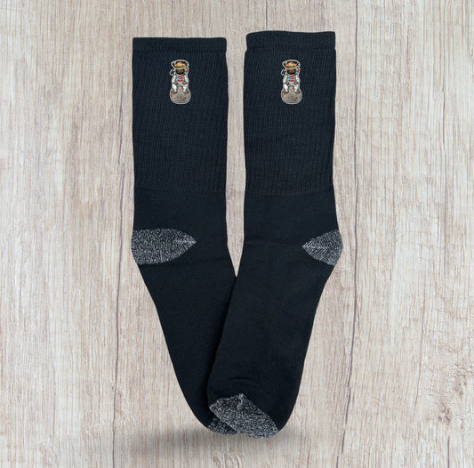 Medias de Boricua en la luna