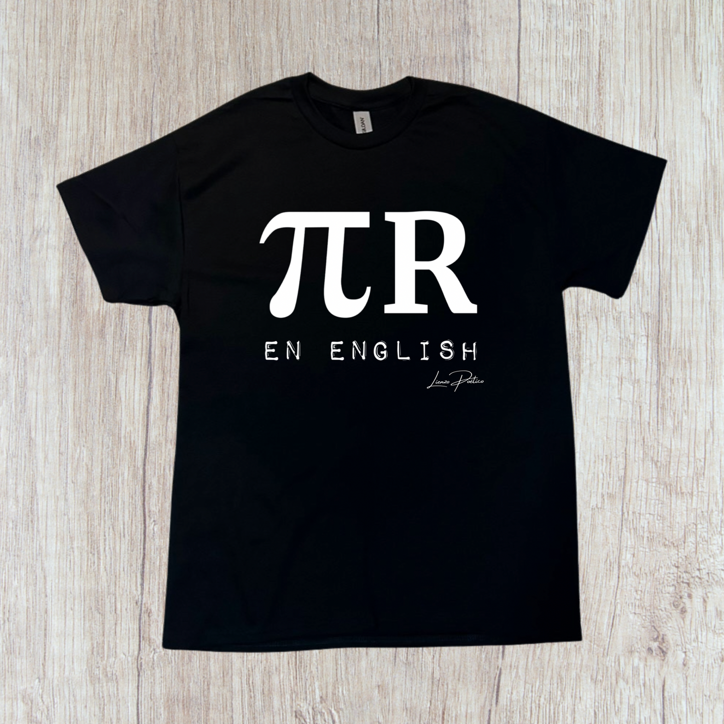 T-shirt de PR en english