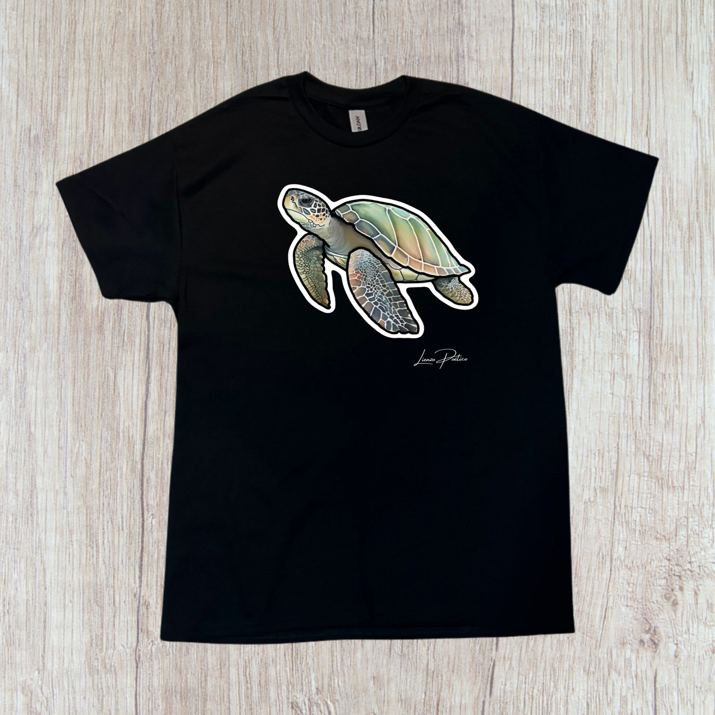 T-shirt de tortuga de mar