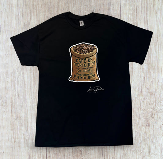 T-shirt o Crop Top de Saco de café