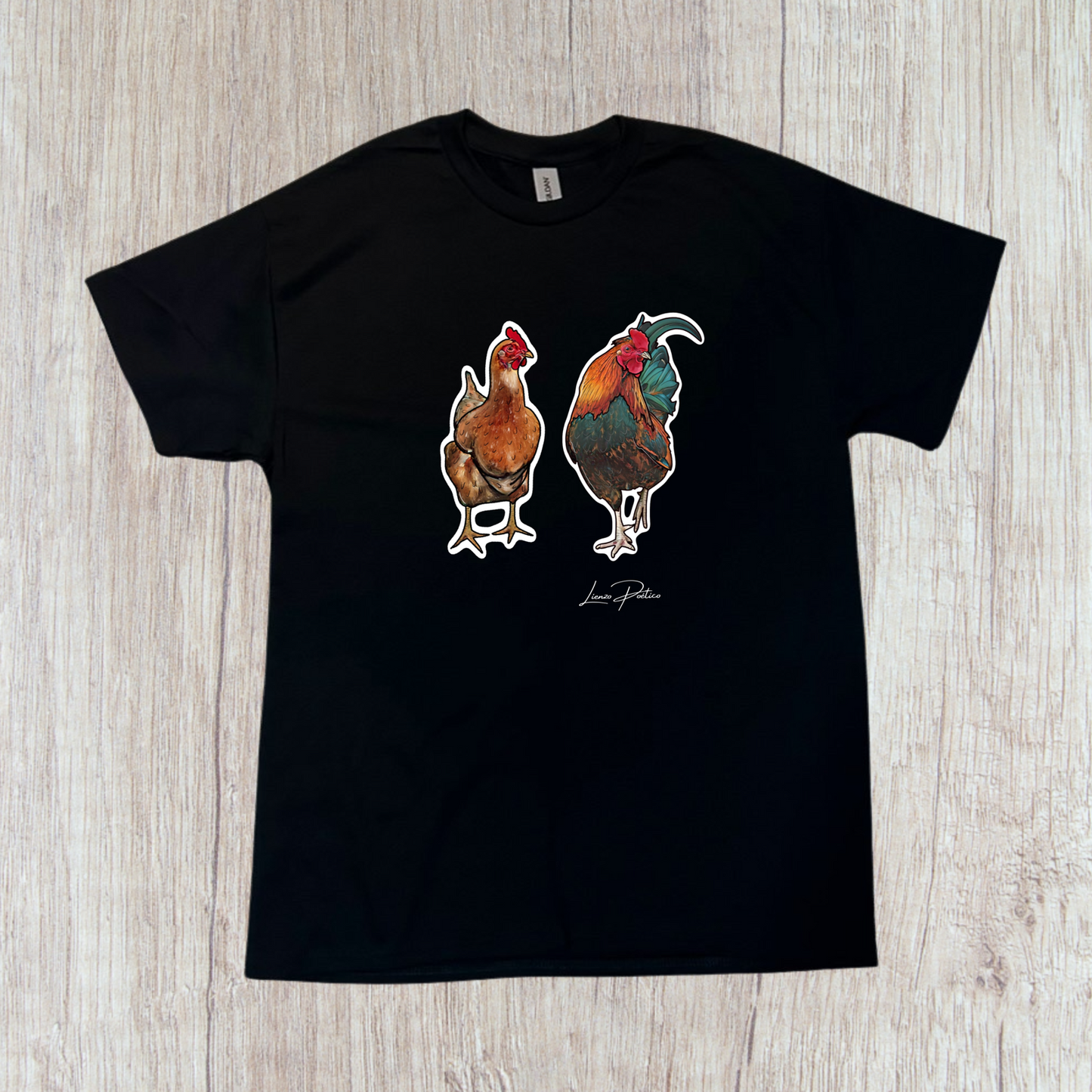 T-shirt de Gallo y Gallina