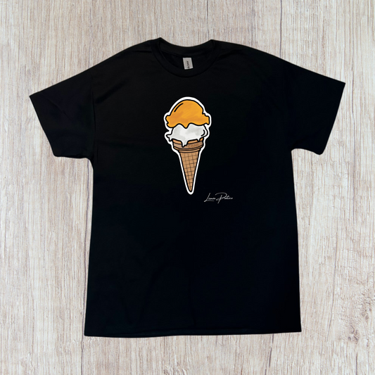 T-shirt de helado de coco y parcha