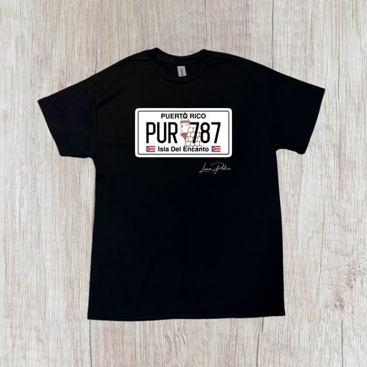 T-shirt de Tablilla de Puerto Rico (PUR787)