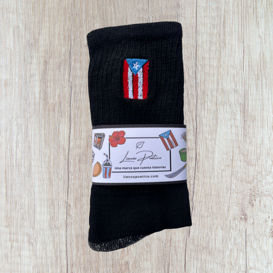 Medias bordadas de Bandera