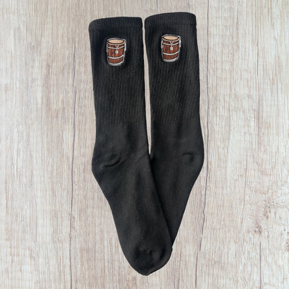 Medias bordadas de Tambor de bomba (Barril)