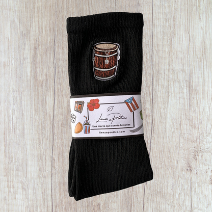 Medias bordadas de Tambor de bomba (Barril)