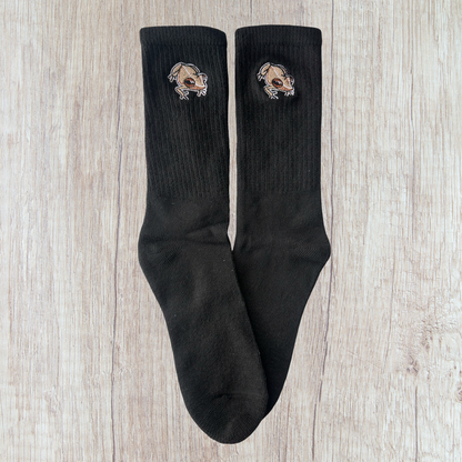 Medias bordadas del Coquí