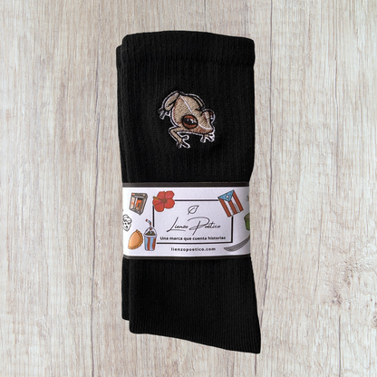 Medias bordadas del Coquí