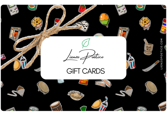 Lienzo Poético Gift Card