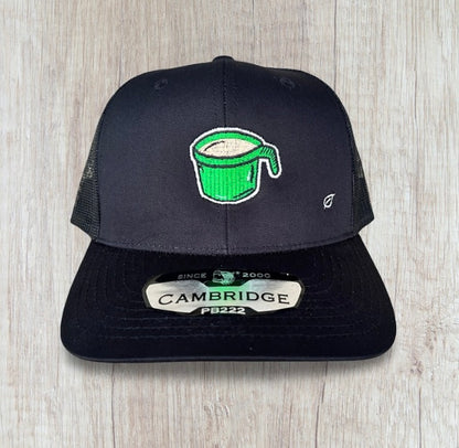 Gorra bordada de Taza verde