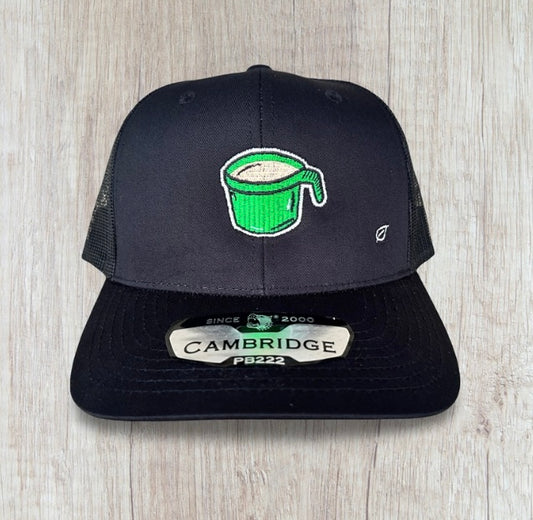 Gorra bordada de Taza verde